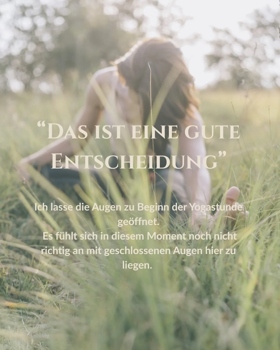 Dein K&ouml;rper wei&szlig;, was du heute brauchst.

Vielleicht bist du es gewohnt, einfach weiterzumachen &ndash;
bis sich erste Zeichen von Ersch&ouml;pfung zeigen.

Dein Alltag ist schnell und oft voll.
Und Zeit f&uuml;r dich verschiebst du auf sp
