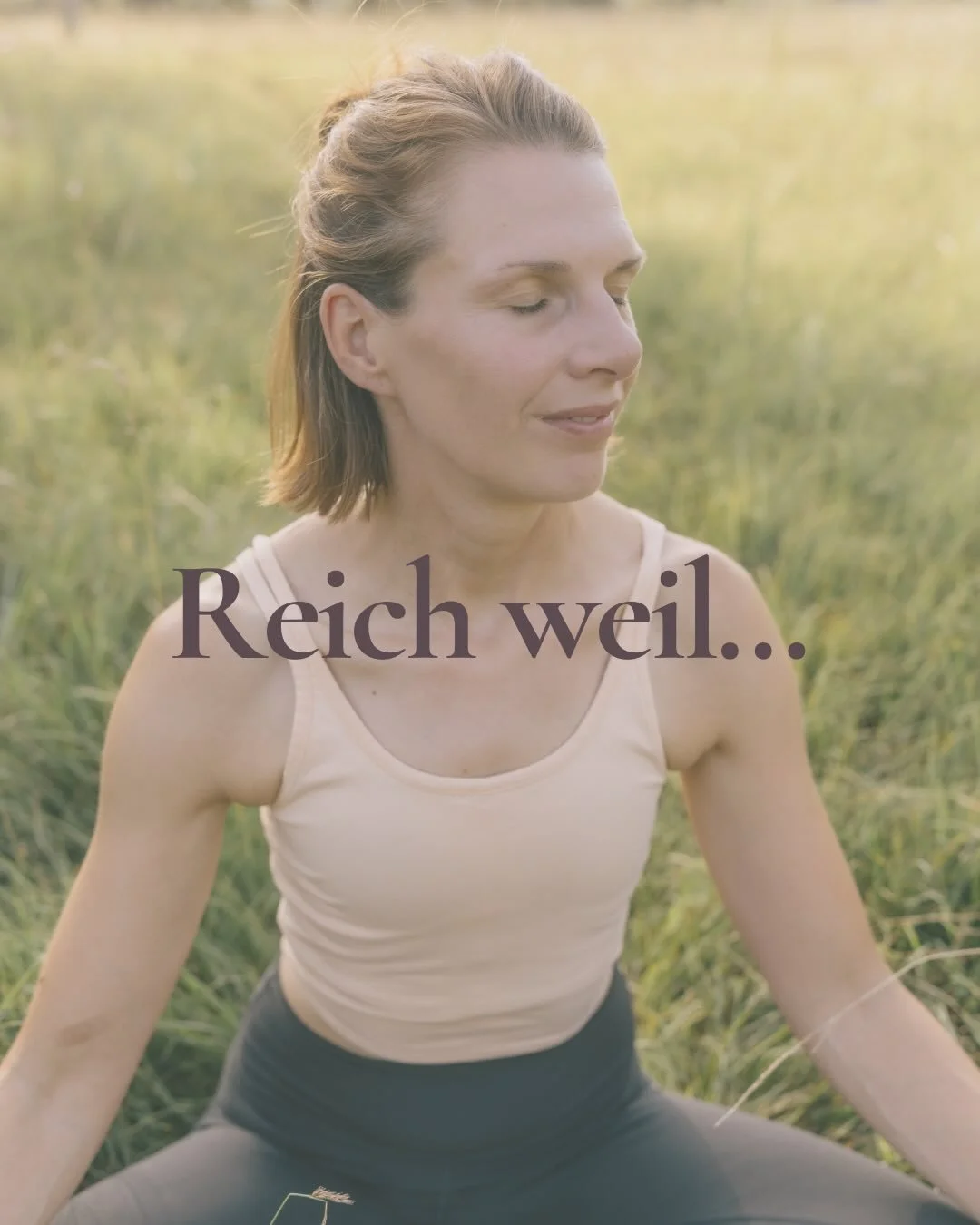 Sich davon zu l&ouml;sen, welcher Schritt noch zu tun ist bis zur Zufriedenheit sondern erstmal zu sehen was schon alles da ist macht den Geist frei daf&uuml;r wirklich aus dem Herzen heraus zu handeln und nicht aus Mangel oder Konkurrenzdenken. 
✨🧡