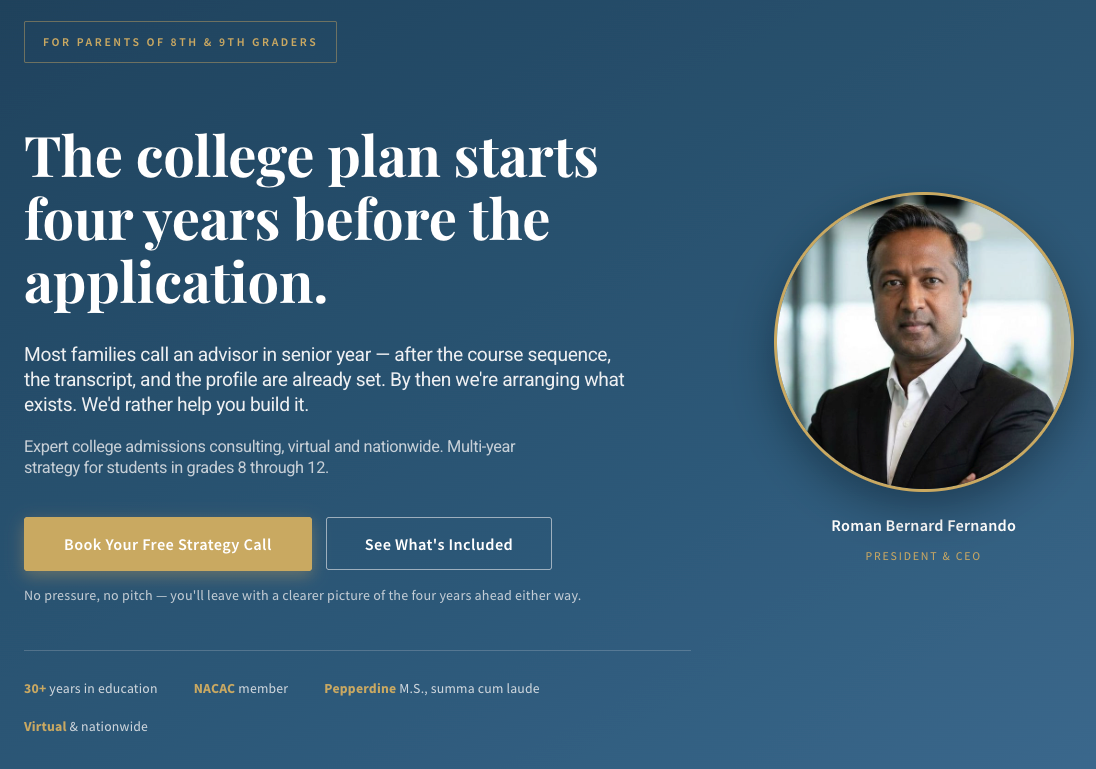 Why College Planning Should Start in 8th Grade (Not Senior Year)