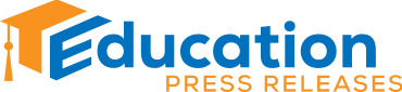 Logo for Education Press Releases, with a blue and orange color scheme.