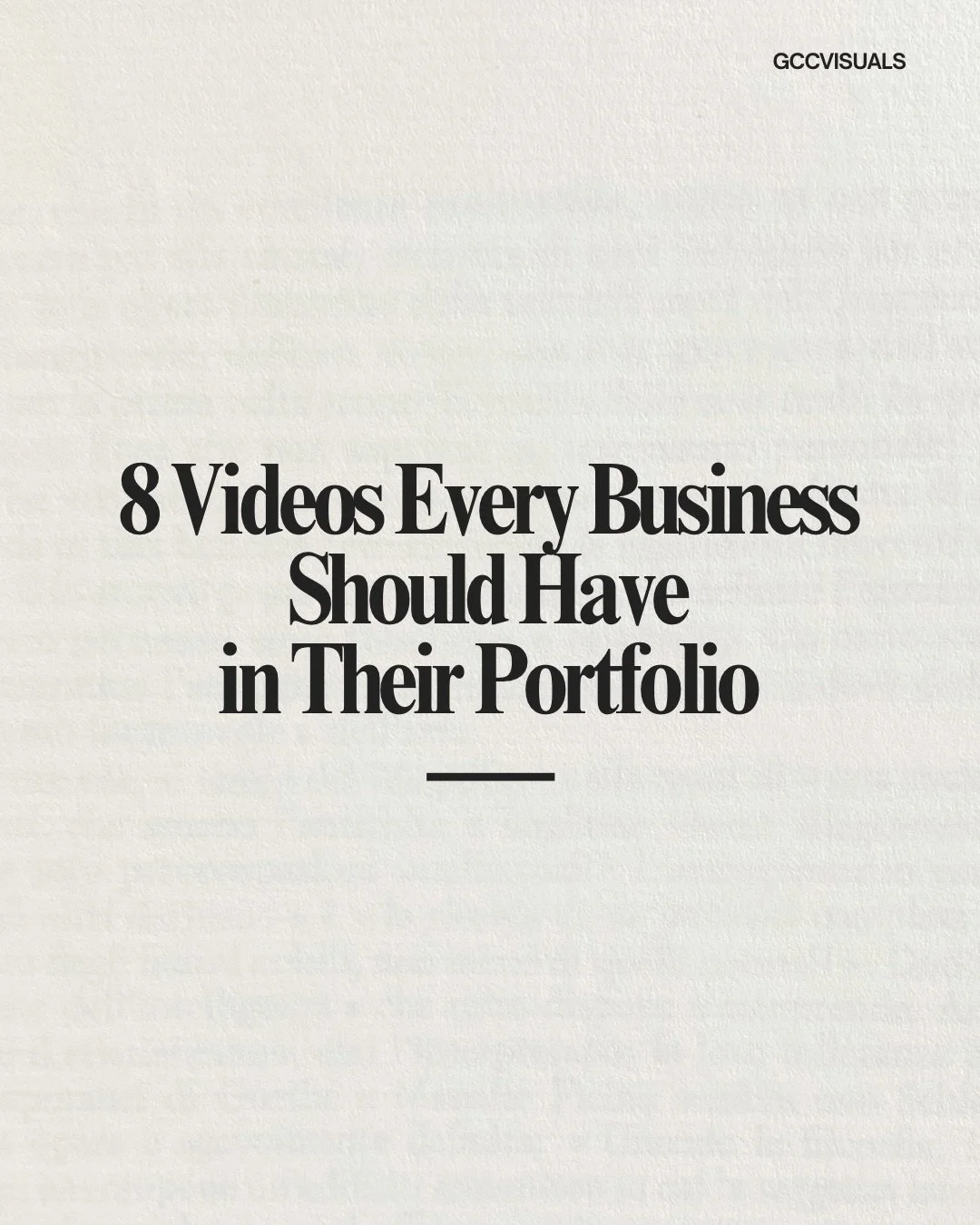 Most businesses don&rsquo;t have a &ldquo;content problem.&rdquo;

They have an asset problem.

Because a random reel here and there might get views&hellip;
&hellip;but it doesn&rsquo;t consistently build trust or drive enquiries.

If you want better