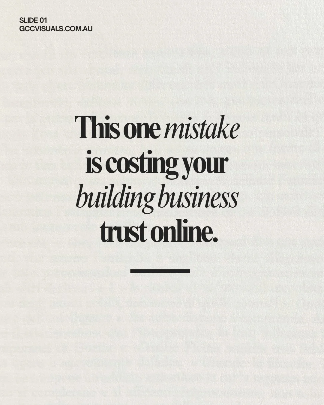 If you&rsquo;re a custom home builder trying to grow on social media, this is something worth paying attention to.

A lot of builders are not struggling because their work is not good enough.
They&rsquo;re struggling because their content is not show