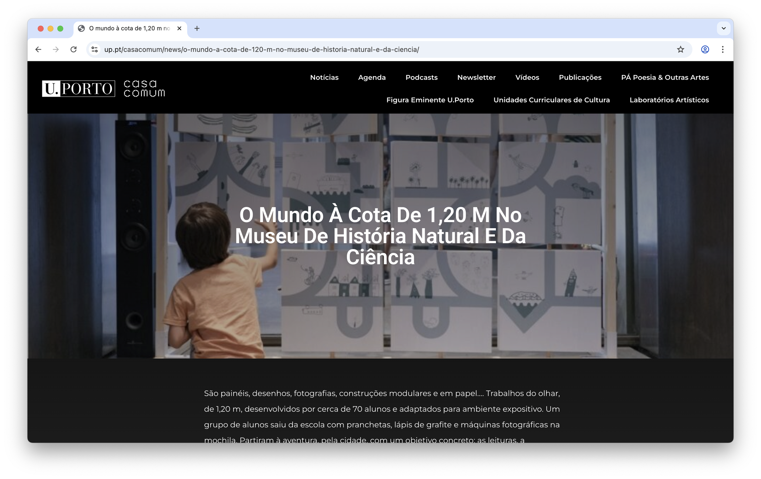 Casa Comum - Cota 1,20 