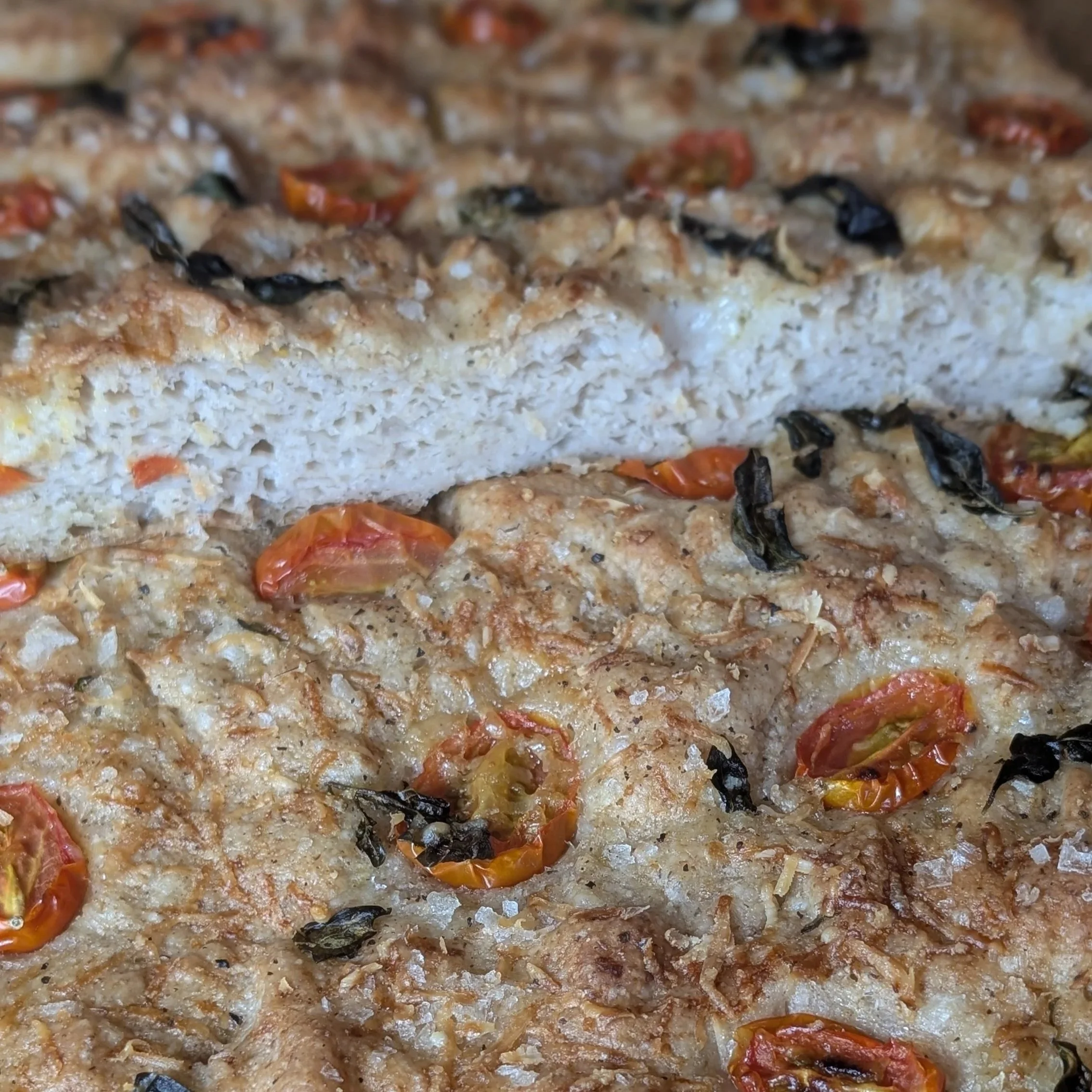 Gluten Free Tomato Focaccia