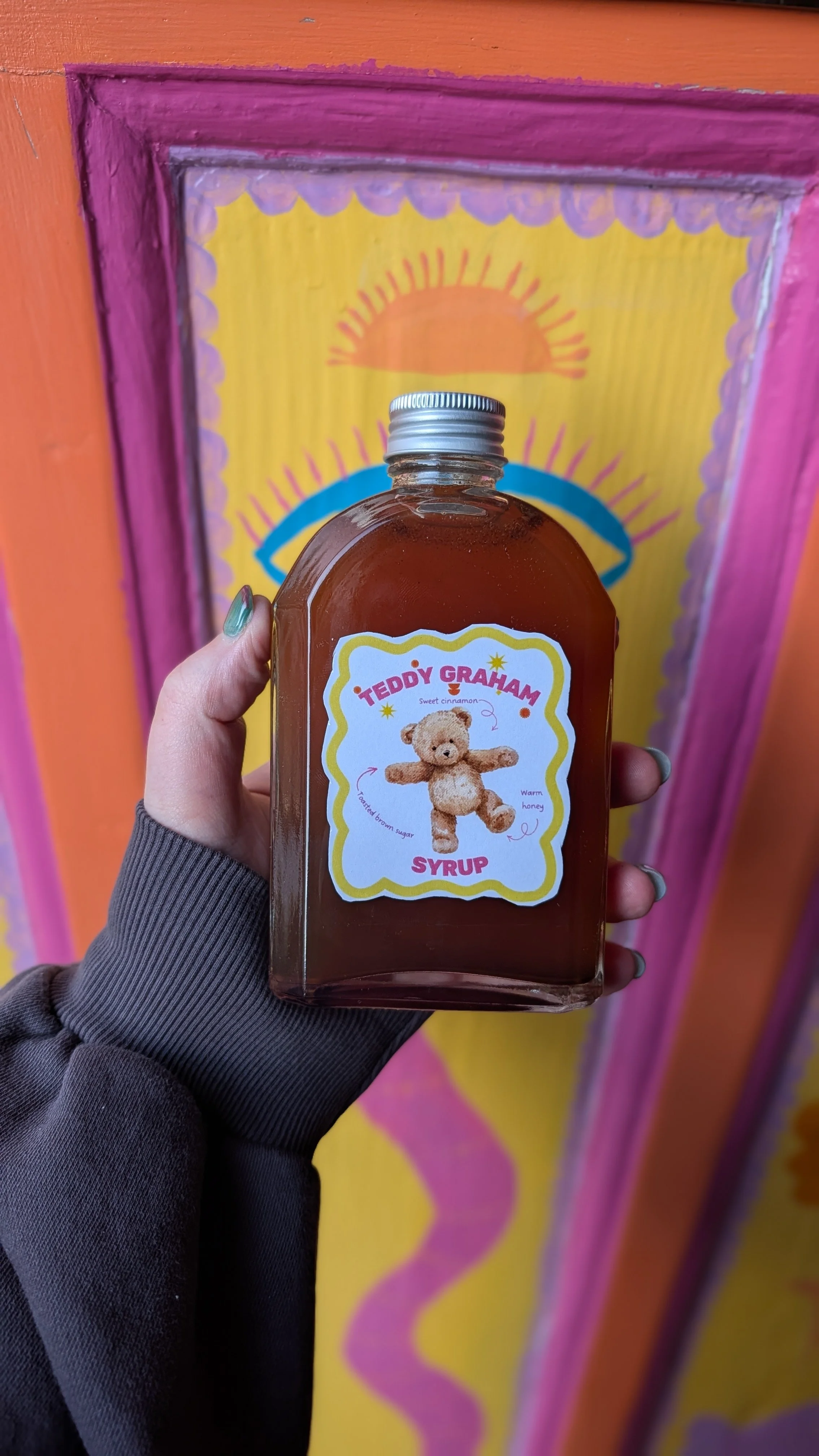 Teddy Graham Coffee Syrup