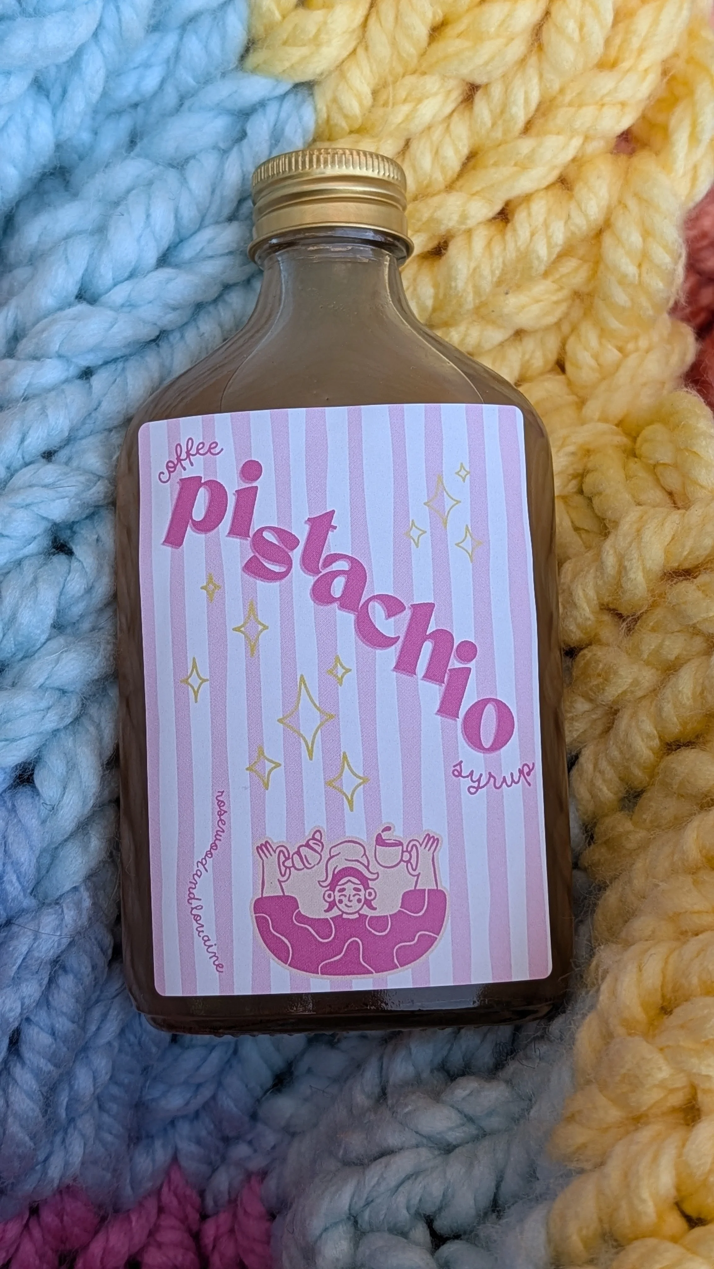 Pistachio Coffee Syrup