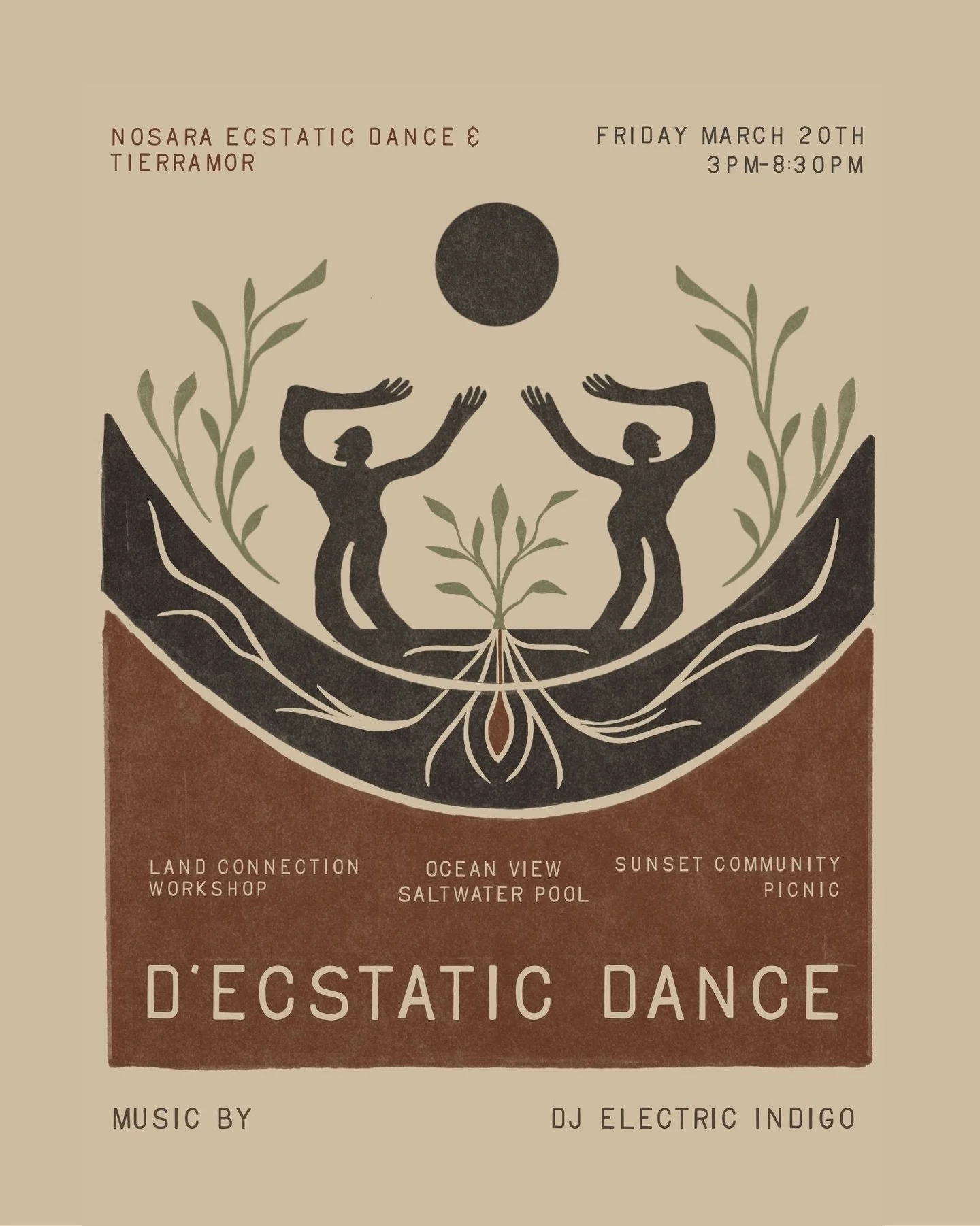 (ESPAÑOL ABAJO) Tierramor y Nosara Ecstatic Dance presentan un viaje de luna nueva a través de los ritmos de la tierra. Acompáñanos el viernes 20 de marzo de 15:00 a 20:30 🌿🌑🎶

🌿Taller «Conexión con la tierra»: aprende a preparar bokashi, un abono orgánico fermentado...