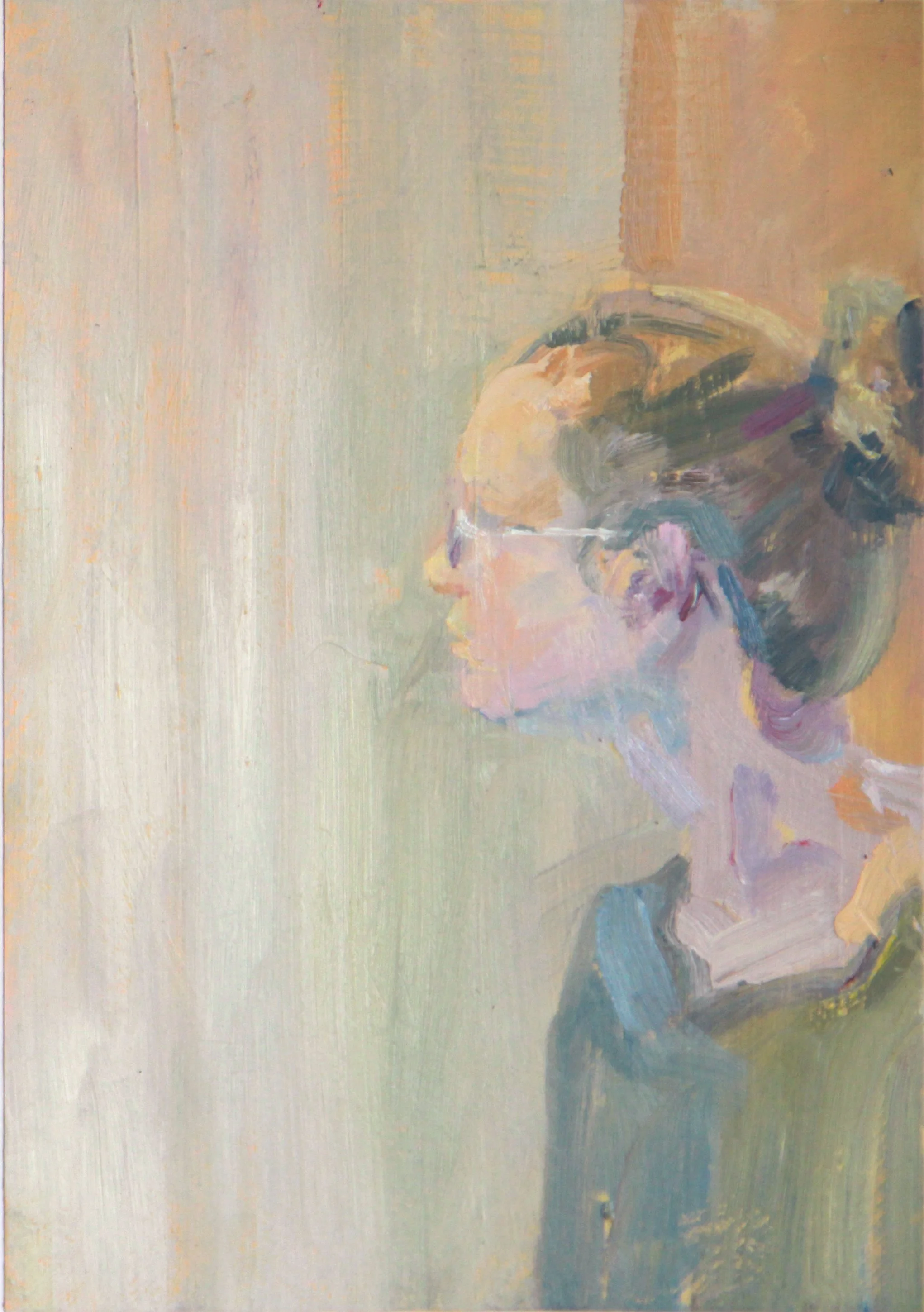 Morris_Self Portrait (Looking Out, Green)_2018.jpg