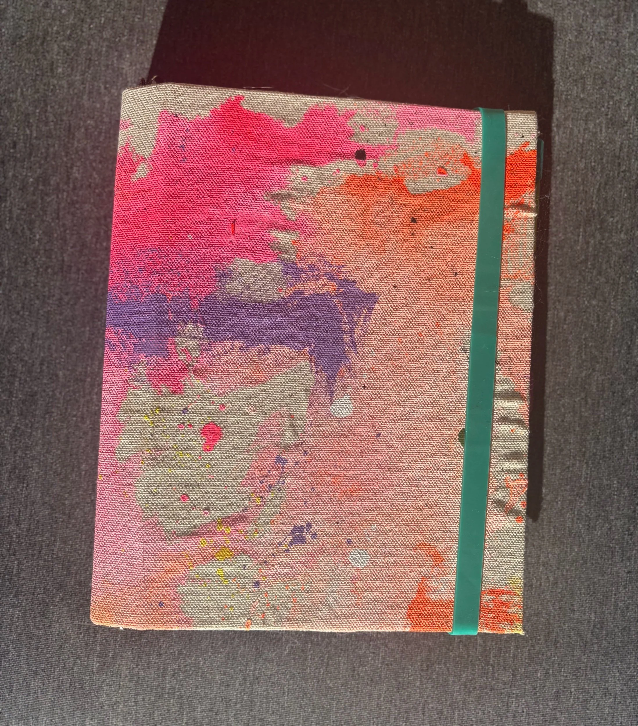 Notizbuch handmade pinkie