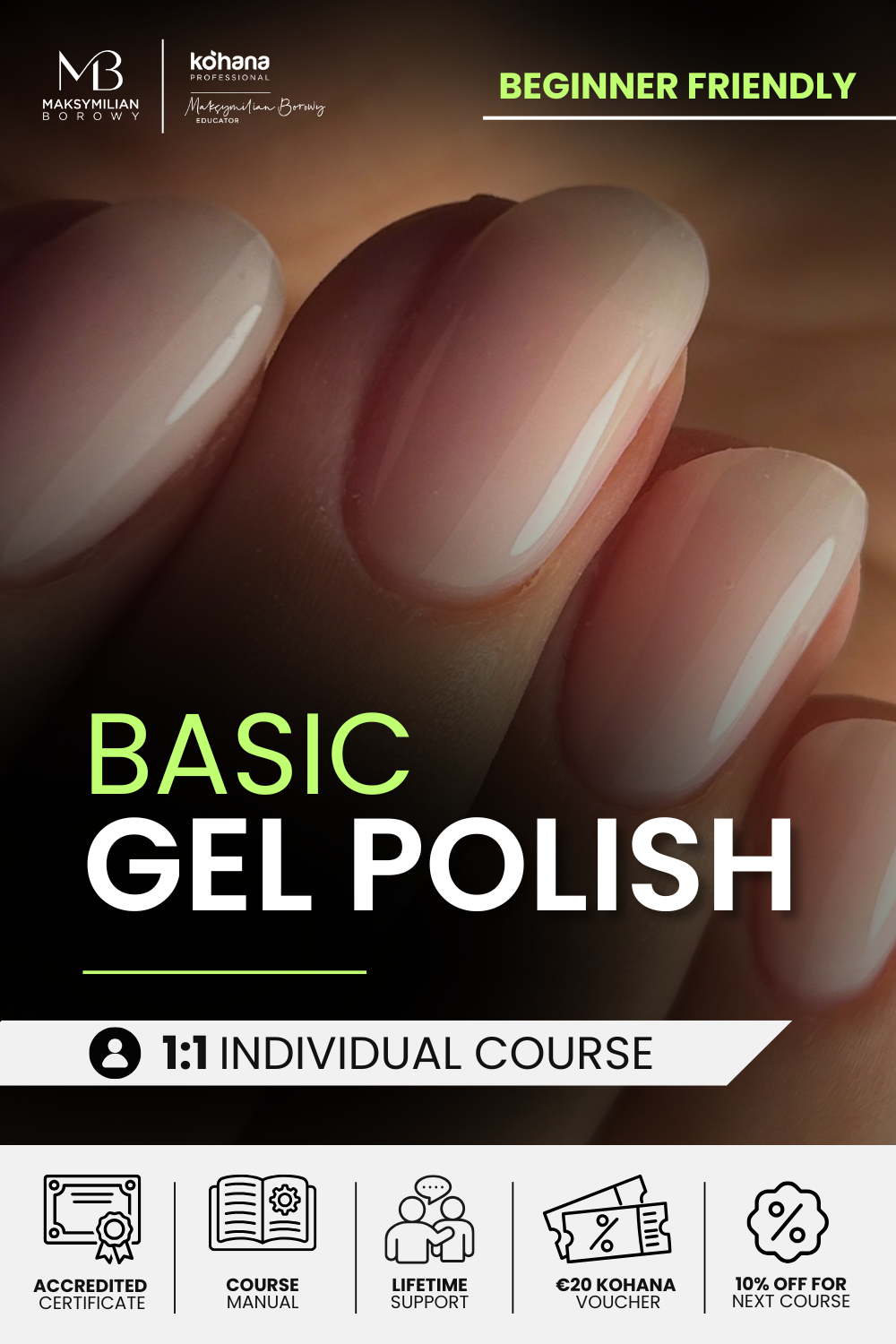 Basic Gel Polish 1:1 Individual Course