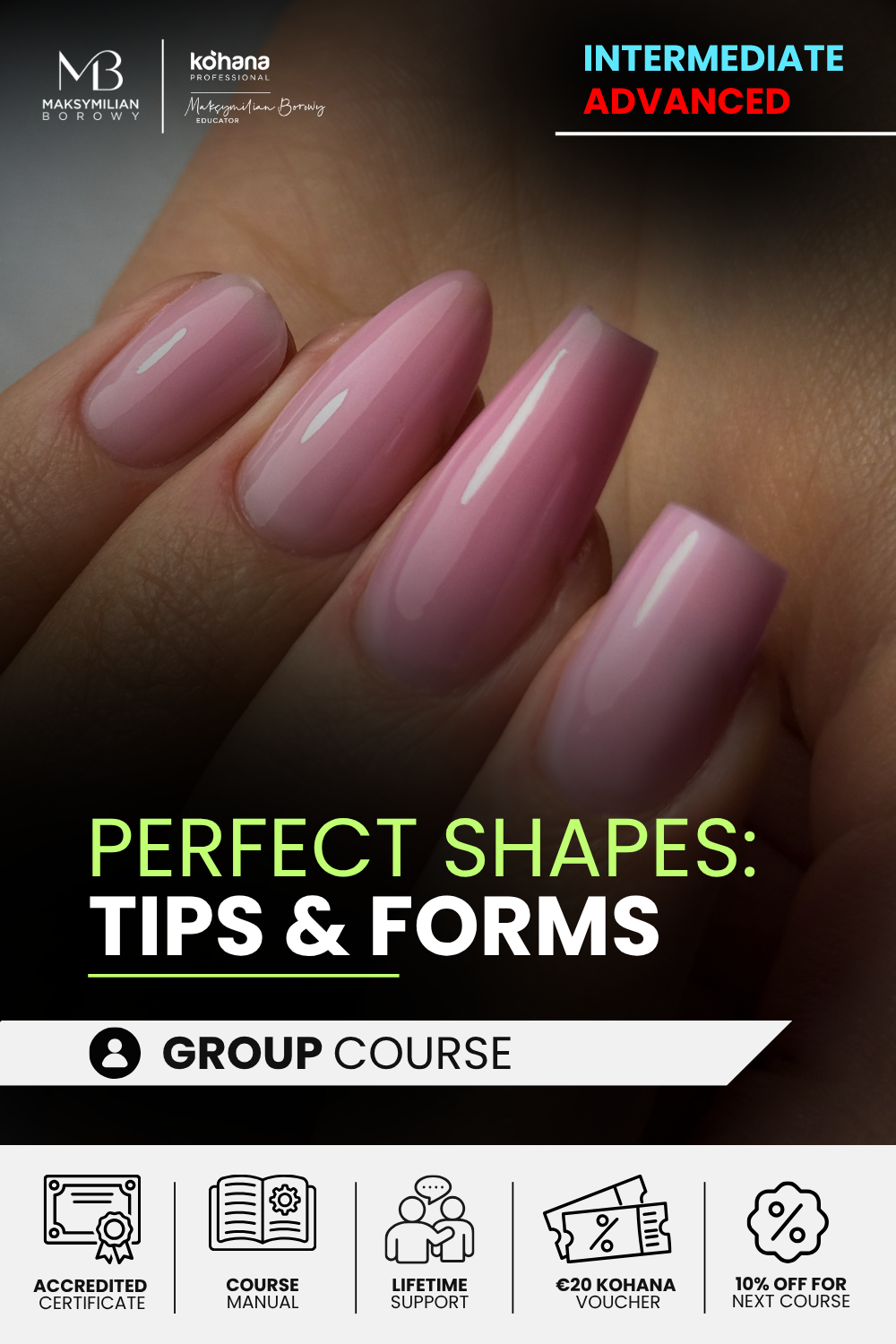 Perfect Shapes: Tips and Forms Group Course