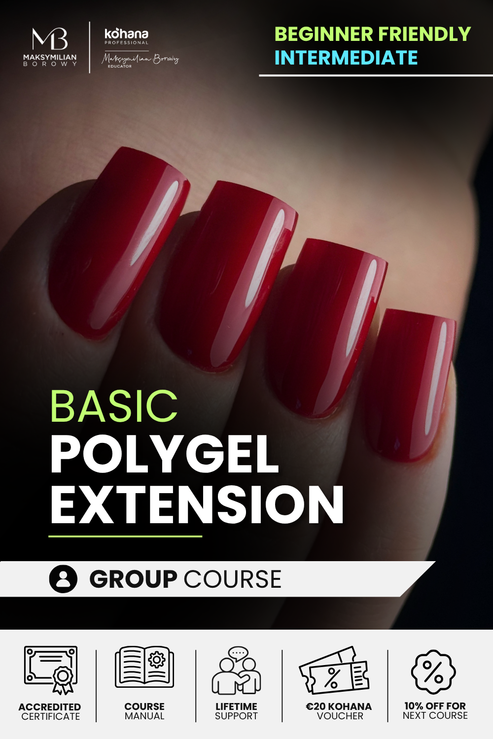 Basic PolyGel Extension Group Course