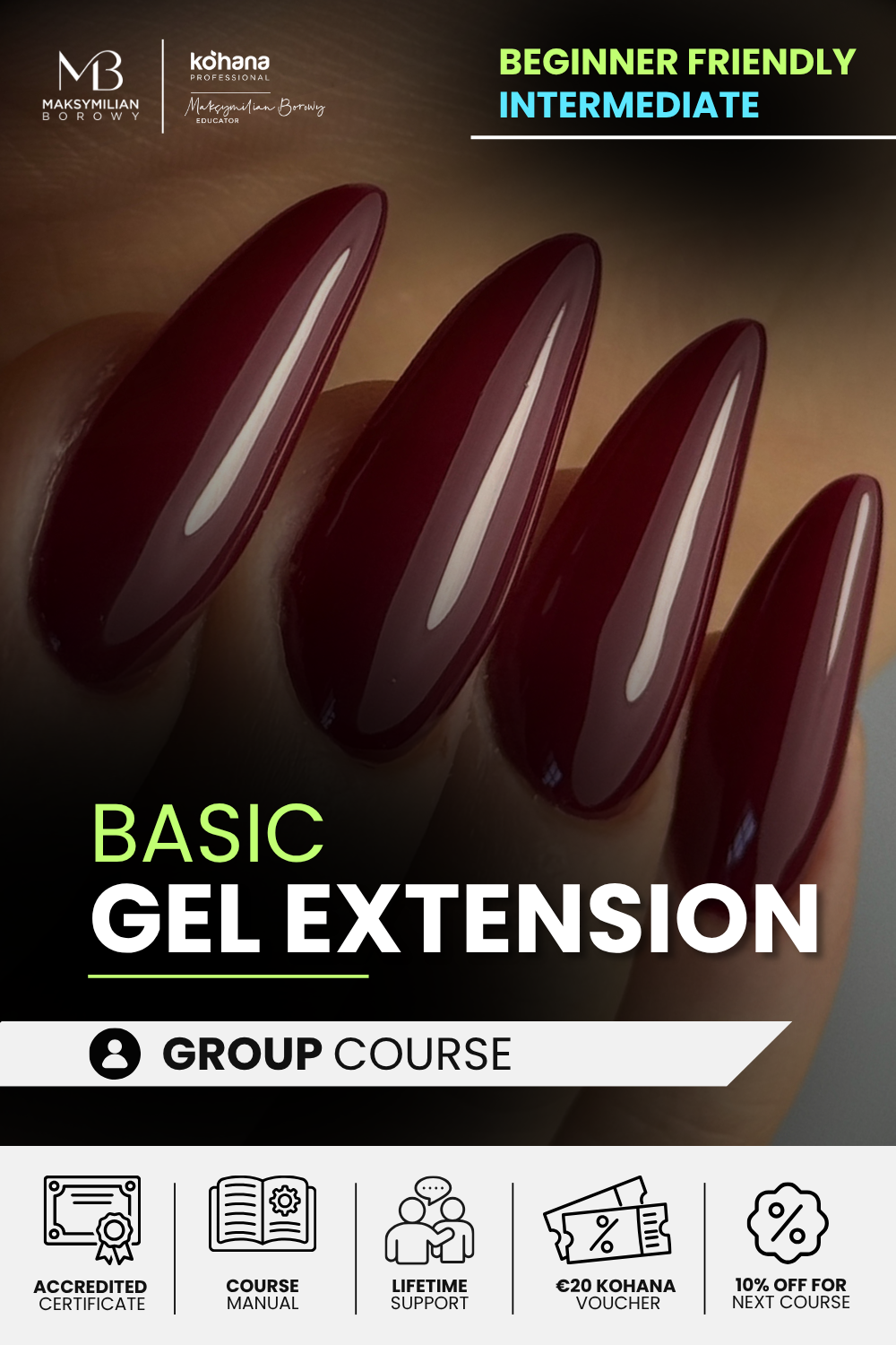 Basic Gel Extension Group Course