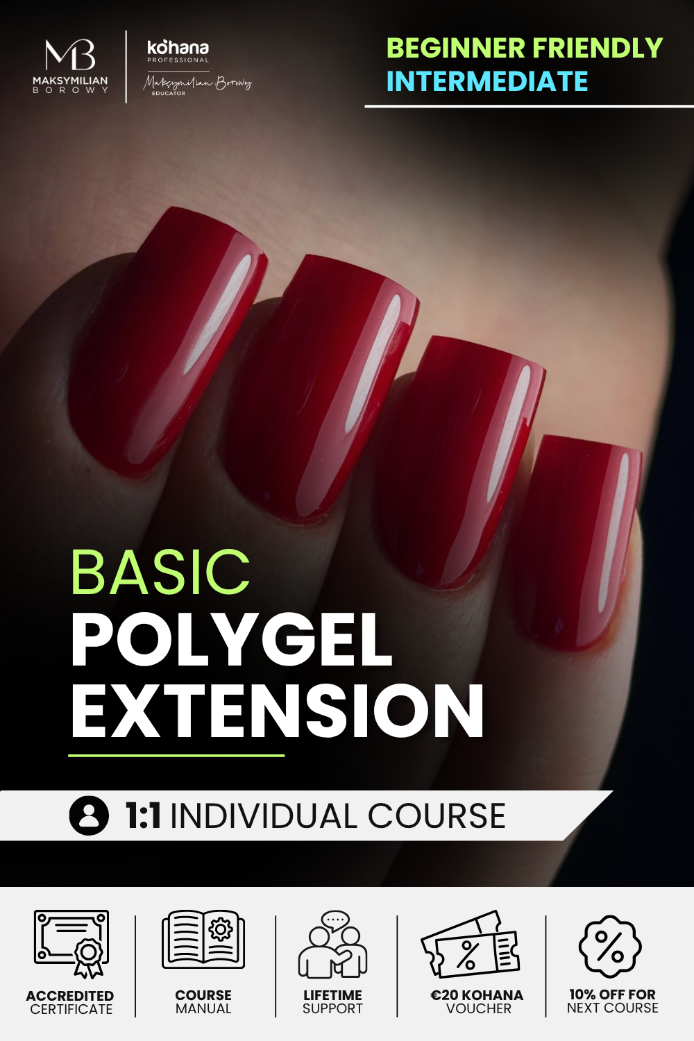 Basic PolyGel Extension 1:1 Individual Course