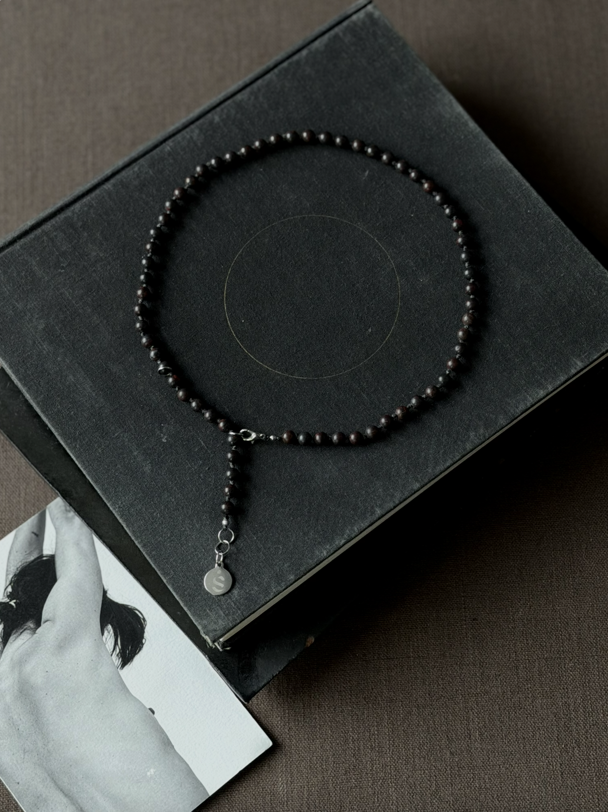 BLOODSTONE MALA NECKLACE