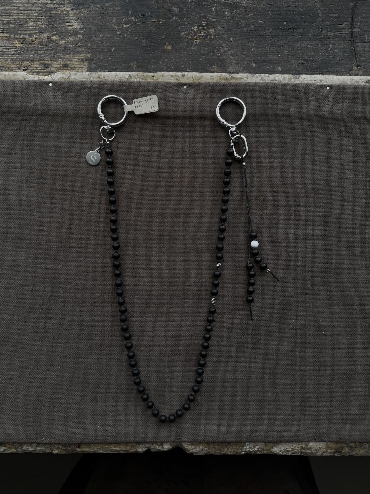 BLACK AGATE PROTECTION MALA
