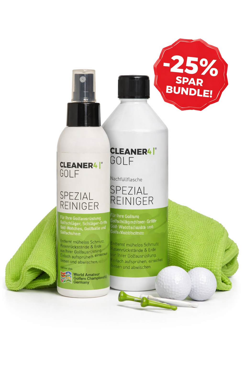CLEANER4 GOLF – Care & Clean Bundle