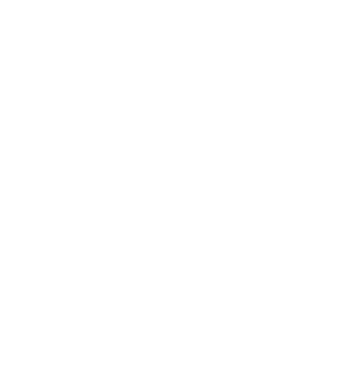 Black and white icon of a house with a heart inside.