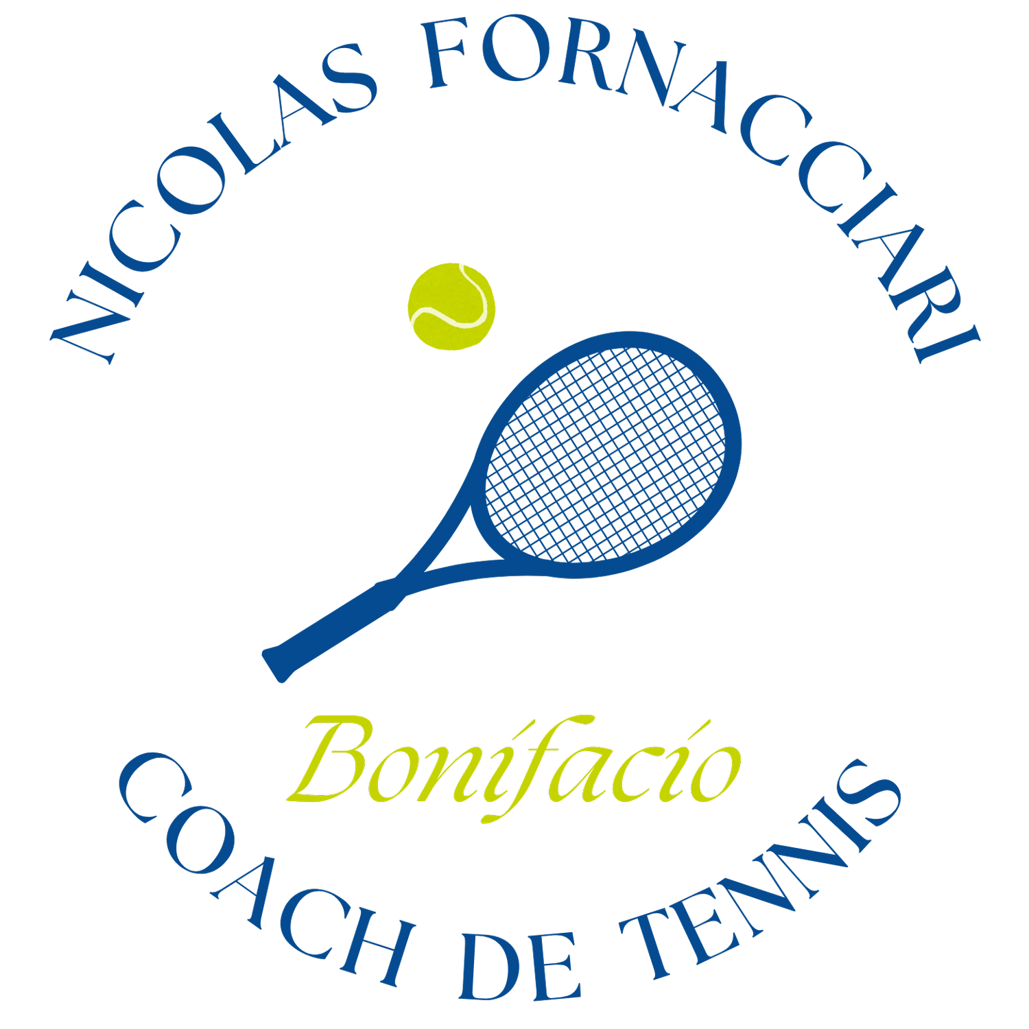 Cours de tennis privés à Bonifacio - Domaine de Sperone -Professeur de tennis Bonifacio l Nicolas FORNACCIARI