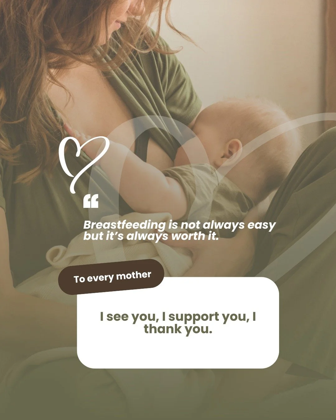 Breastfeeding isn&rsquo;t always easy &mdash; but it is worth it. 
Every feed is an act of love, connection, and strength.

Beyond nourishment, breastfeeding supports your baby&rsquo;s immune system, promotes healthy growth, and can even reduce the r