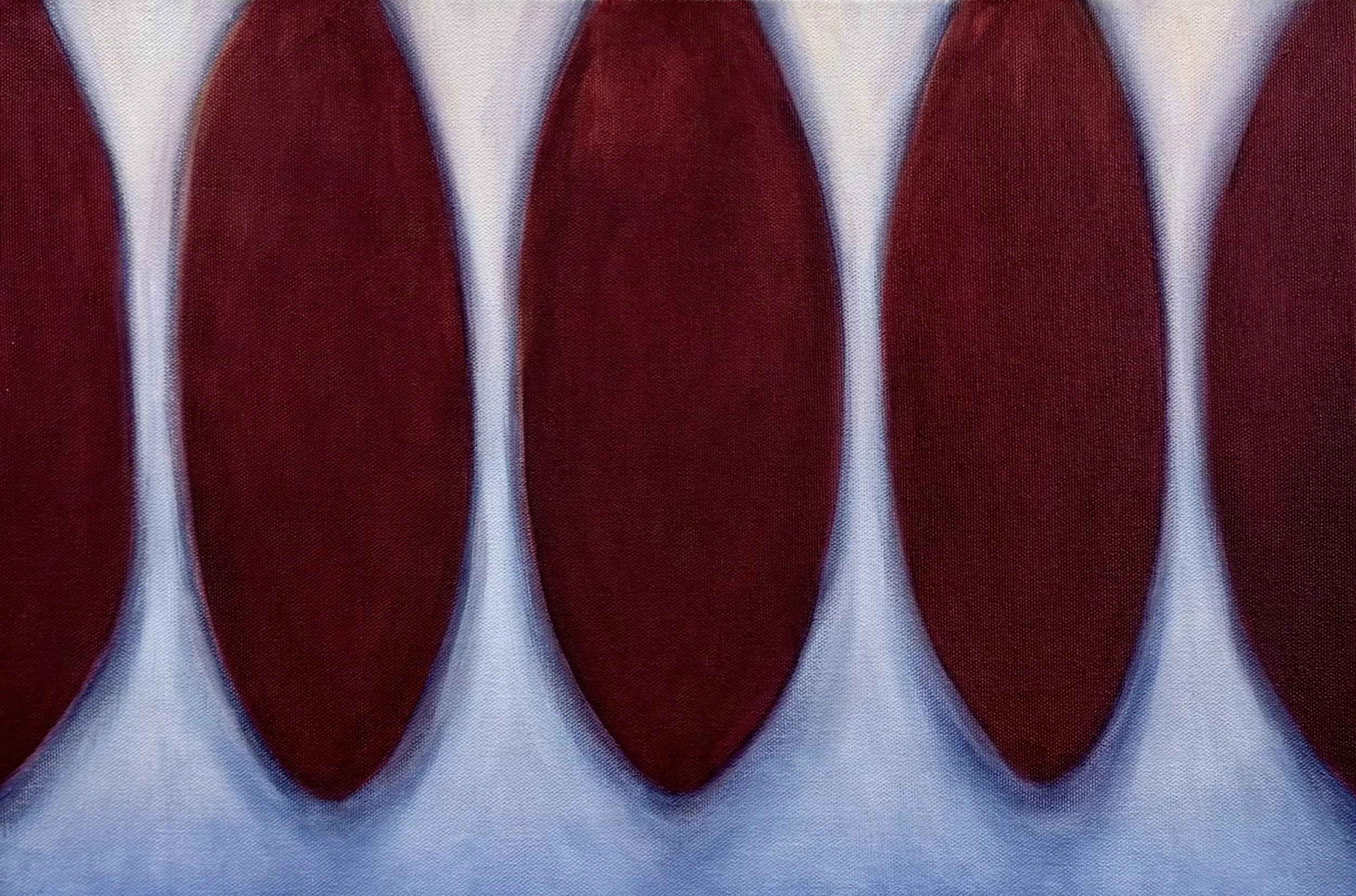 "Karyatiden und Atlanten, 2101", 40 x 60cm, Öl, Acryl auf Leinwand, 2026
