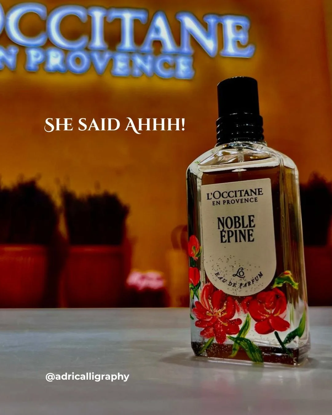 "She said 'AHHH' &mdash; then asked if it was dry yet.

That moment, right there, is what I create at every brand activation. Not just a beautiful object. A reaction. A memory. Something a guest will show everyone they know for the next three da