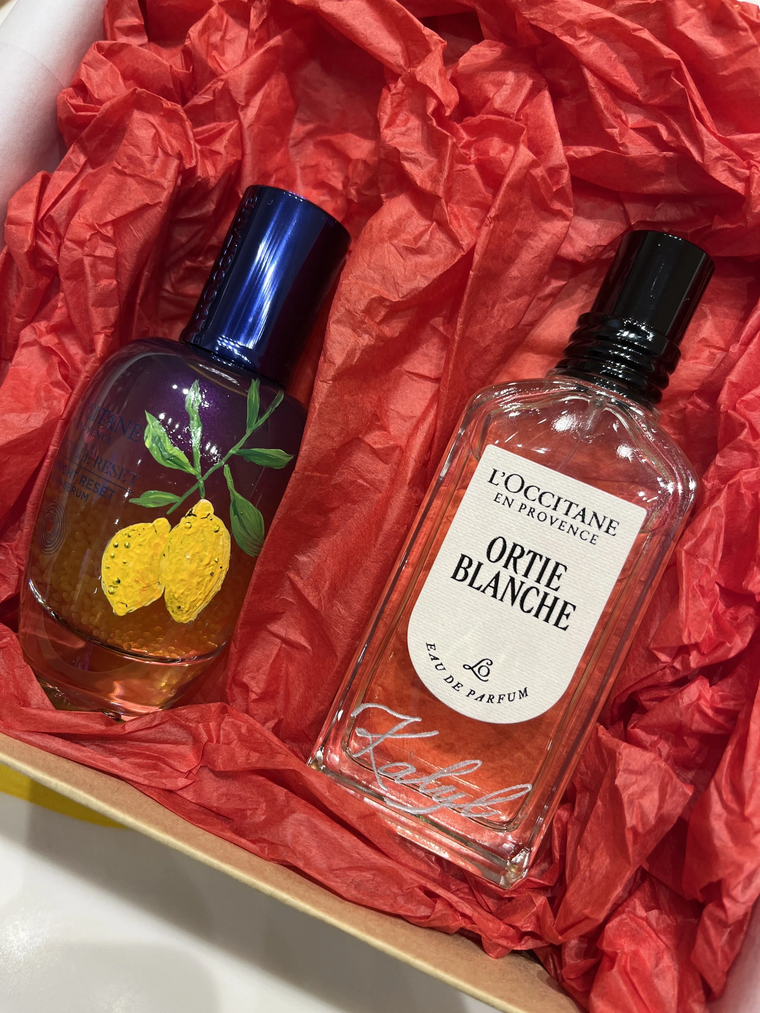 Bottle Painting & Engraving - L'Occitane - Valentine's Day 2026