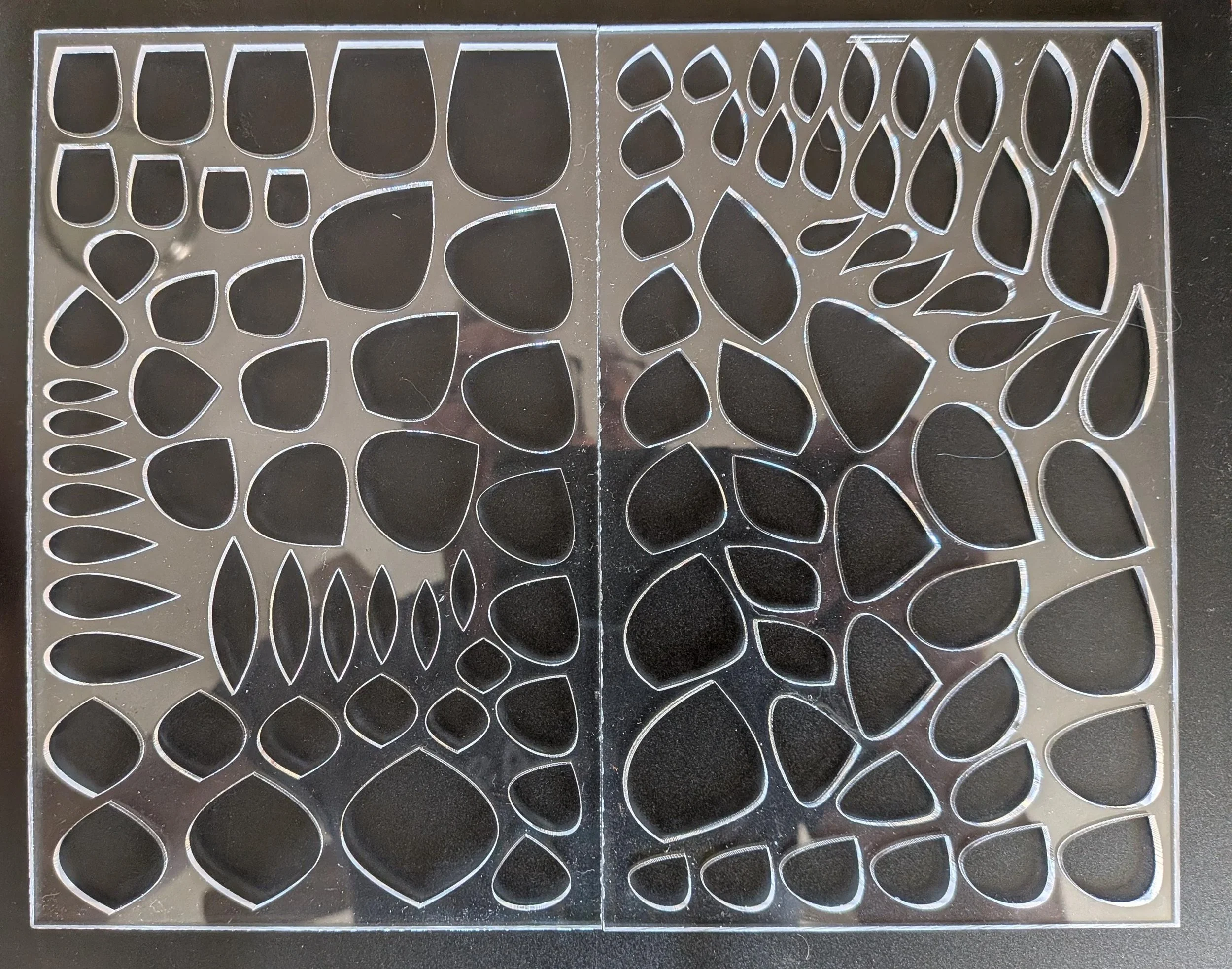 Teardrop/Leaf Shapes ( 2sheets 5