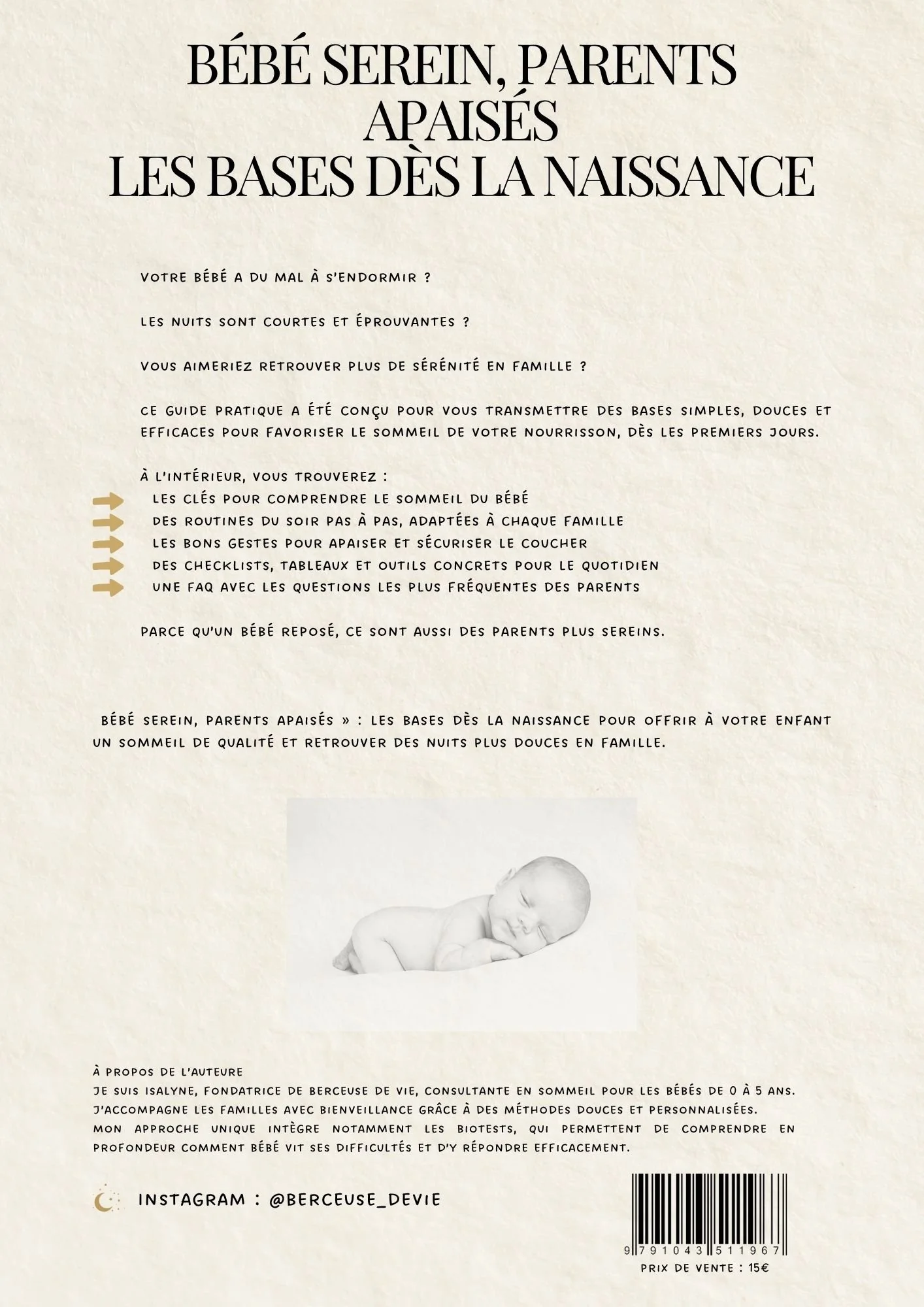 Guide "Bébé serein, parents apaisés"