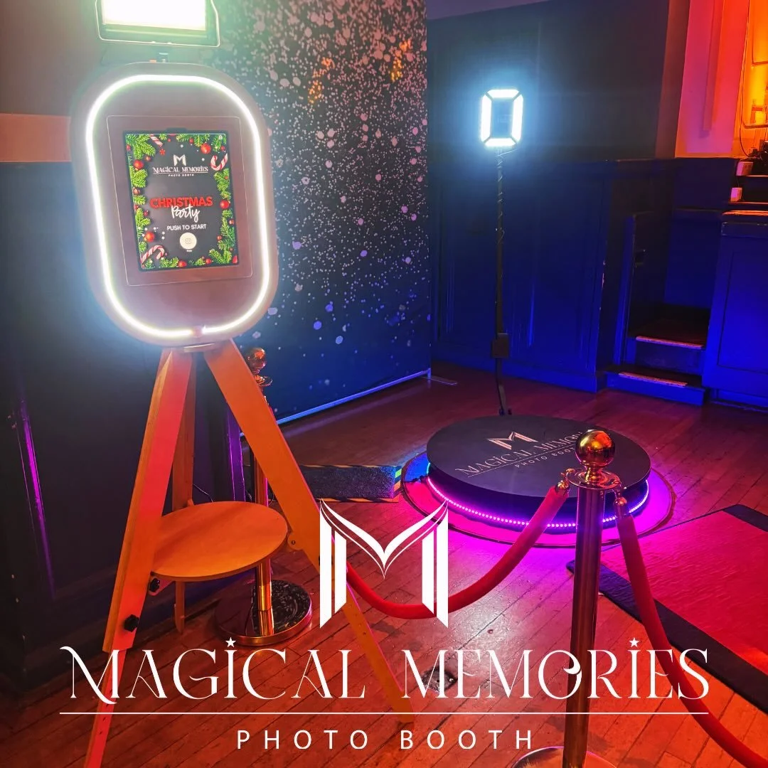 We have our 360 Video Booth and Vintage Pod out for this year&rsquo;s Christmas Party&rsquo;s @oxfordtownhall ✨