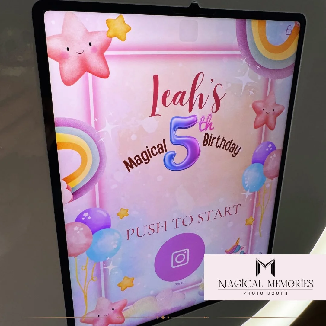 The Selfie Pod out for Leah&rsquo;s 5th Birthday Party✨ @its_everything_events  @a_message_from_princessparties