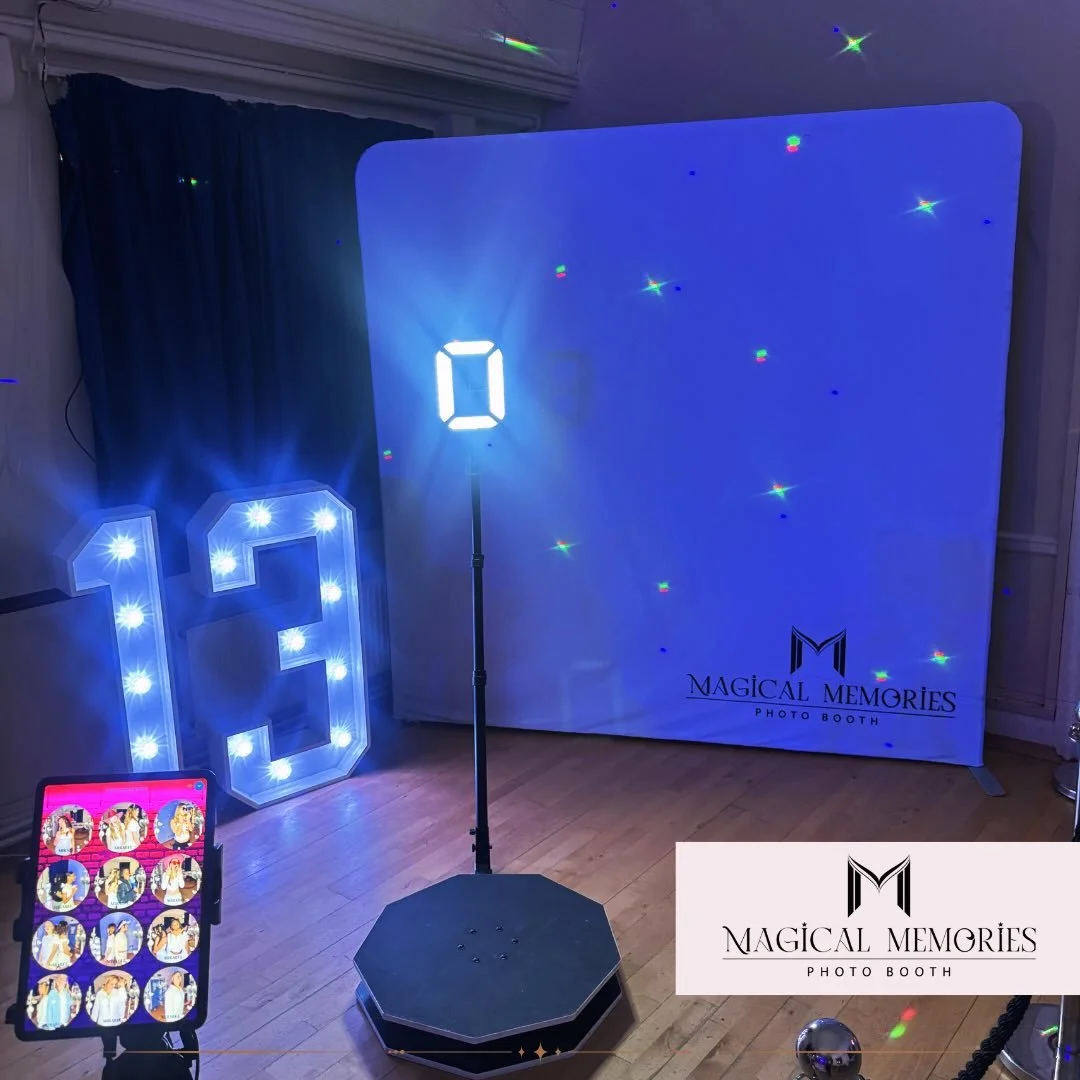 The 360 Video Booth and Magic Mirror Out for today Birthday ✨