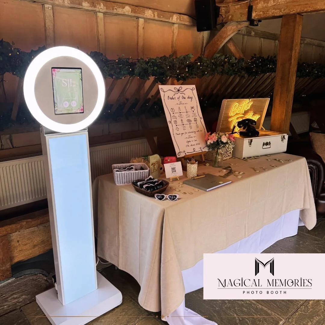 The Selfie Pod and Audio Guestbook✨ out for a beautiful wedding @lainsbarn #wedding #photobooth #audioguestbook #together #love