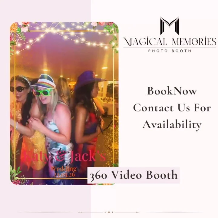 The 360 Video Booth✨ If your looking to book a Photo Booth for your event contact us for availability #photobooths #360videobooth  #weddimg #love