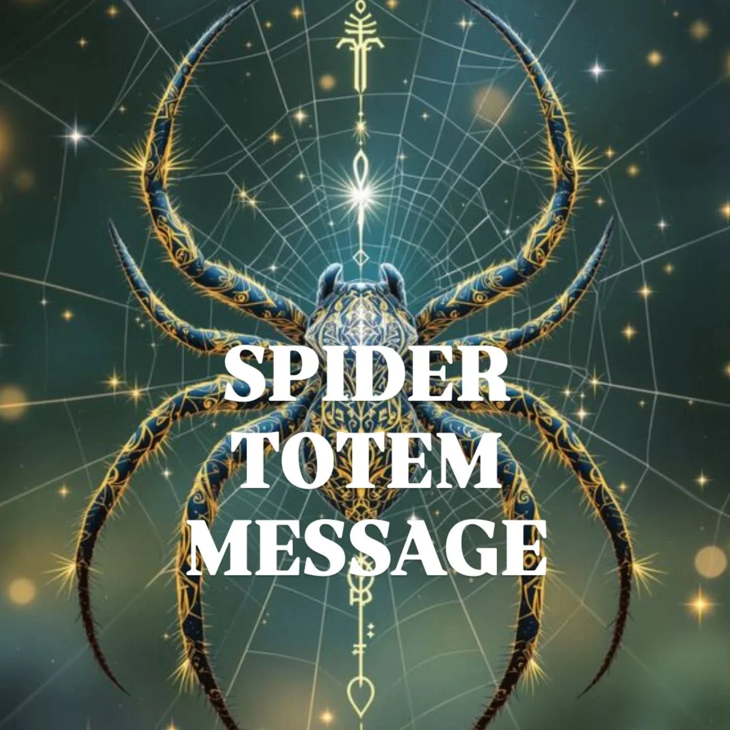 🕸️ SPIDER MEDICINE &mdash; THE SACRED WEB

The Spider teaches us that nothing in existence stands alone.
Every spirit, every breath, every step we take is woven into a greater divine architecture.

In this exact moment, know that you, me and all liv