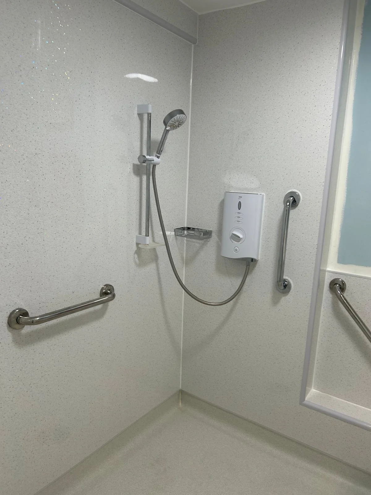 Accessible wet room installation completed in the Cotswolds
