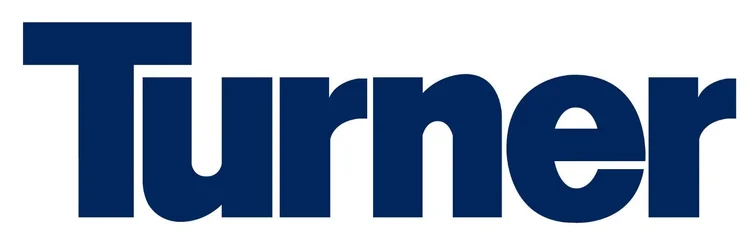 The word "Turner" written in bold, dark blue letters