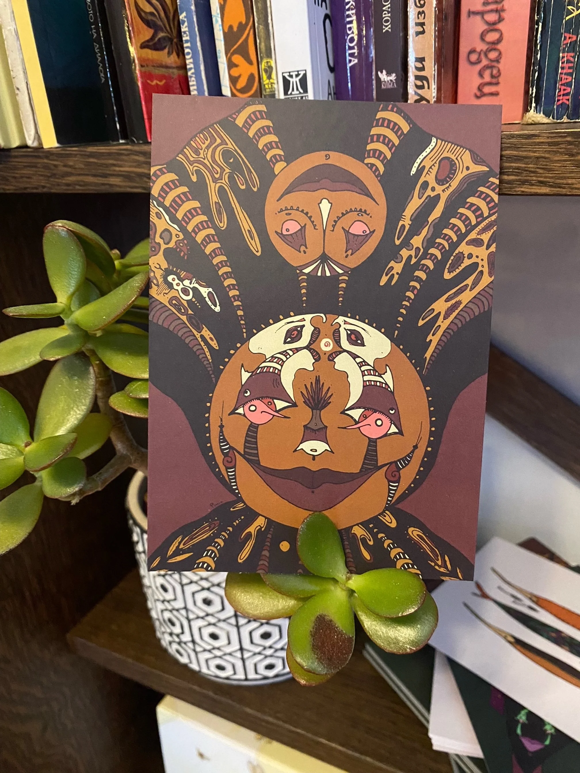 HALLOWEEN / post card