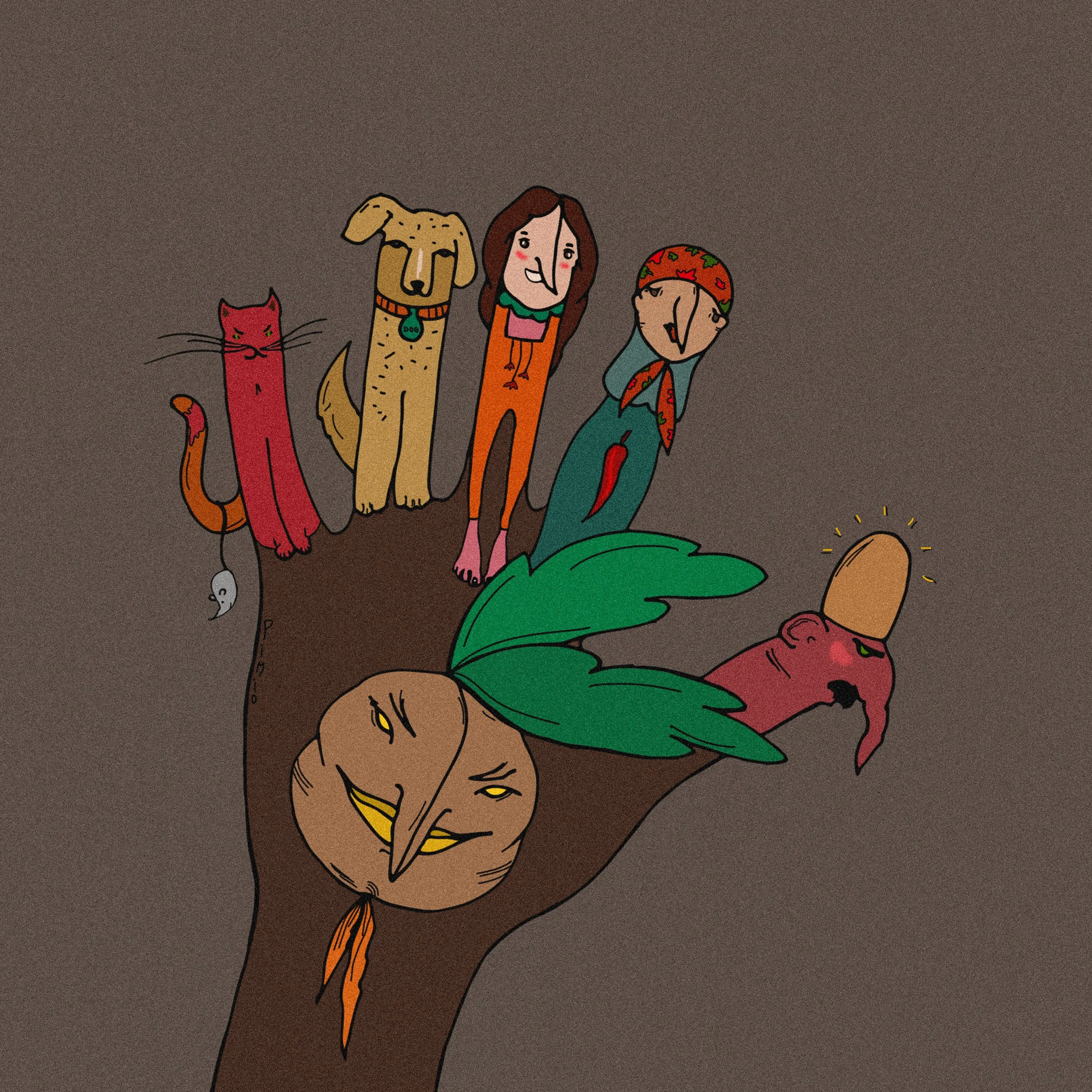 THE GIGANTIC TURNIP (fairy tale)