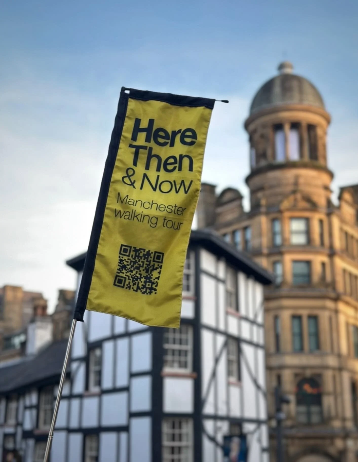 It&rsquo;s a lovely crisp sunny morning in Manchester&hellip; perfect for a walking tour around the Medieval Quarter of the city!!

#WalkingTours 
#Manchester 
#ManchesterWalkingTours