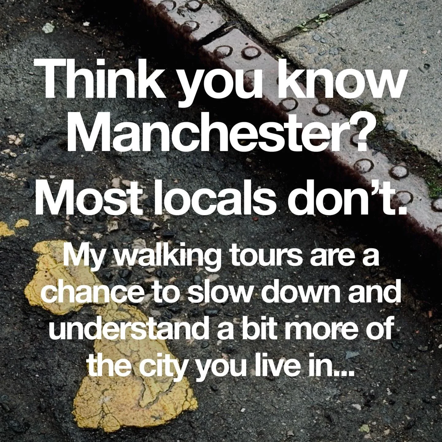 The tours are great for first-time visitors&hellip; giving people a clear sense of how Manchester came about and how the city has evolved.

But honestly, for locals, they can be a real eye-opener.
 Everyone who&rsquo;s been on one of my tours, even p