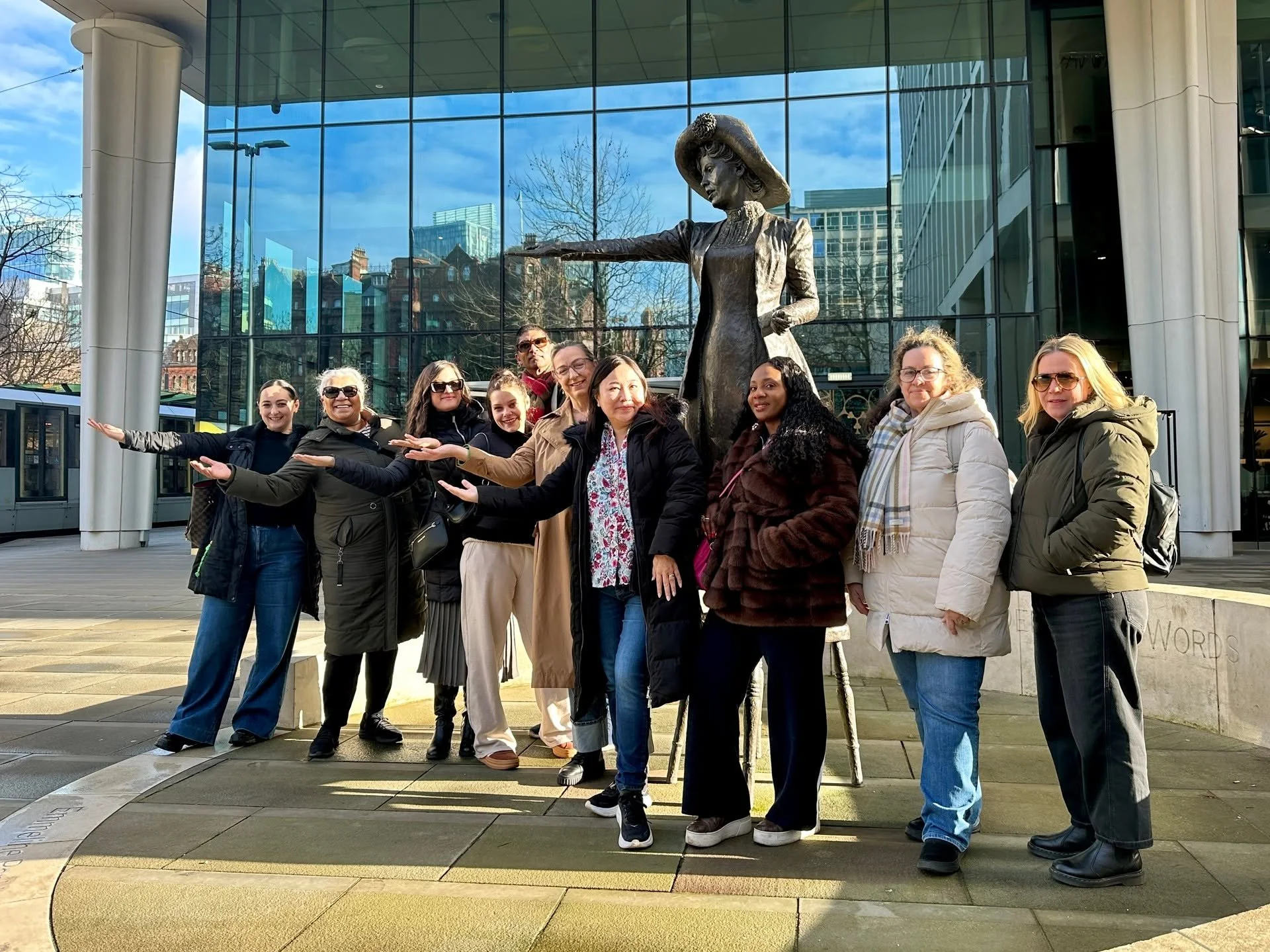 Had a great time guiding some of the international travel trade delegates around Manchester yesterday as part of the #UKInbound Annual Convention.

It was a pleasure to share the city&rsquo;s stories - from its industrial roots to its creative presen