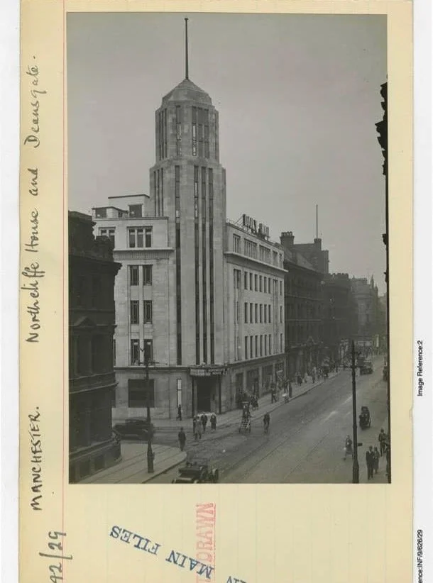 Putting together a bespoke tour for later this month has sent me down another Manchester rabbit hole&hellip; this time around Spinningfields.

Digging into the old newspaper connections is fascinating &mdash; from the Manchester Guardian, founded in 