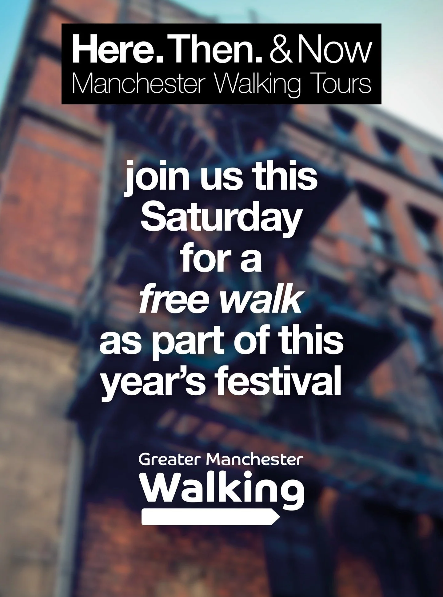 Join me this Saturday 2 May at 2pm for a free Introduction to Manchester walking tour, as part of @gmwalks Walking Festival 2026.

It&rsquo;s a relaxed two-hour city centre walk, looking beneath the surface of Manchester through its streets, building