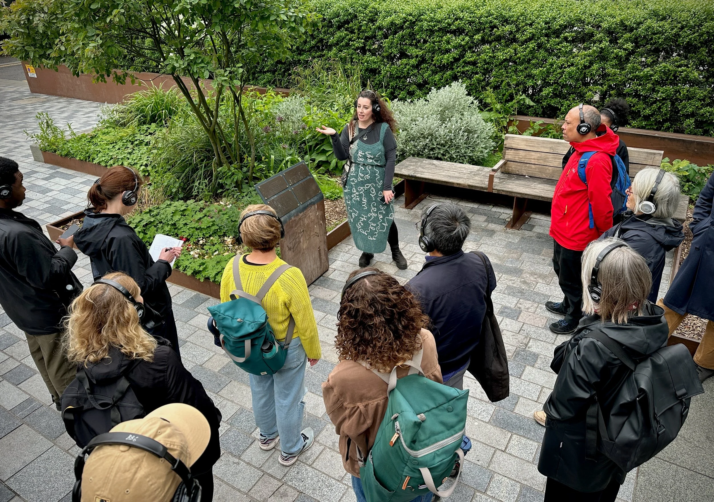 This wasn&rsquo;t one of my walking tours.

This was one I went on myself, yesterday, led by Hayley Flynn of @skylinermcr, as part of the Guardian&rsquo;s Legacies of Enslavement programme, in partnership with GM Moving.

And honestly, I love going o