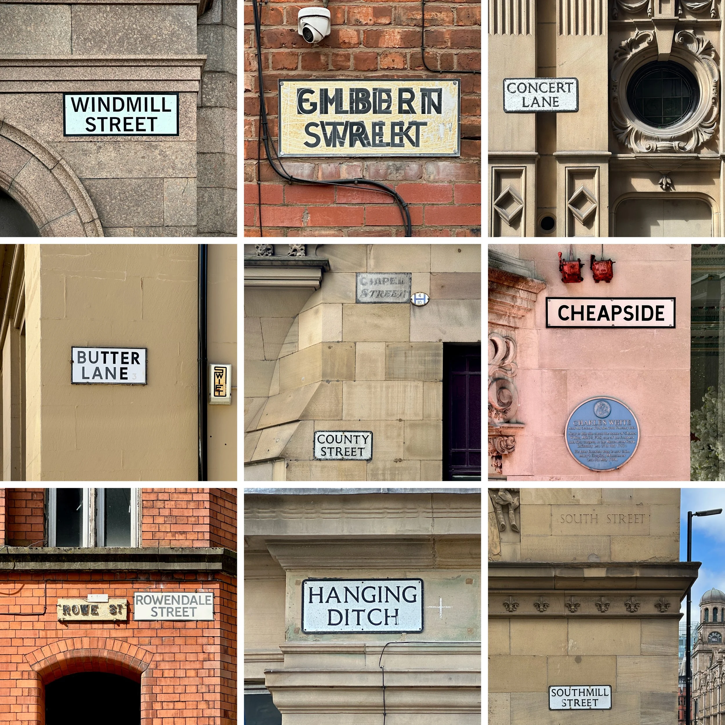 Manchester has so many unusual street names.

Some origins are obvious. Some are not. And some feel like little fragments of an older city, still surviving in the names we walk through today. Withy Grove comes from &ldquo;withy&rdquo;, an old English