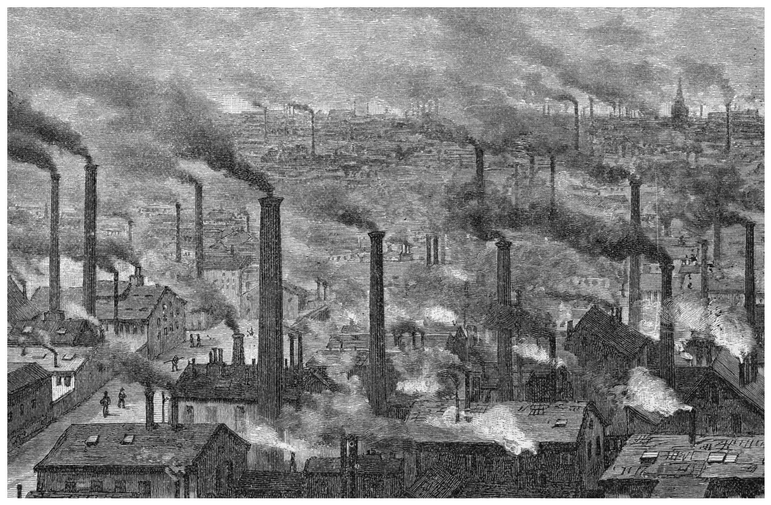 How many industrial chimneys are left in Manchester city centre?

Manchester&rsquo;s skyline was once a forest of them.

One often-cited estimate says the number of cotton mills rose from just two in 1790 to 66 by 1821. By the mid-1840s, around 500 i