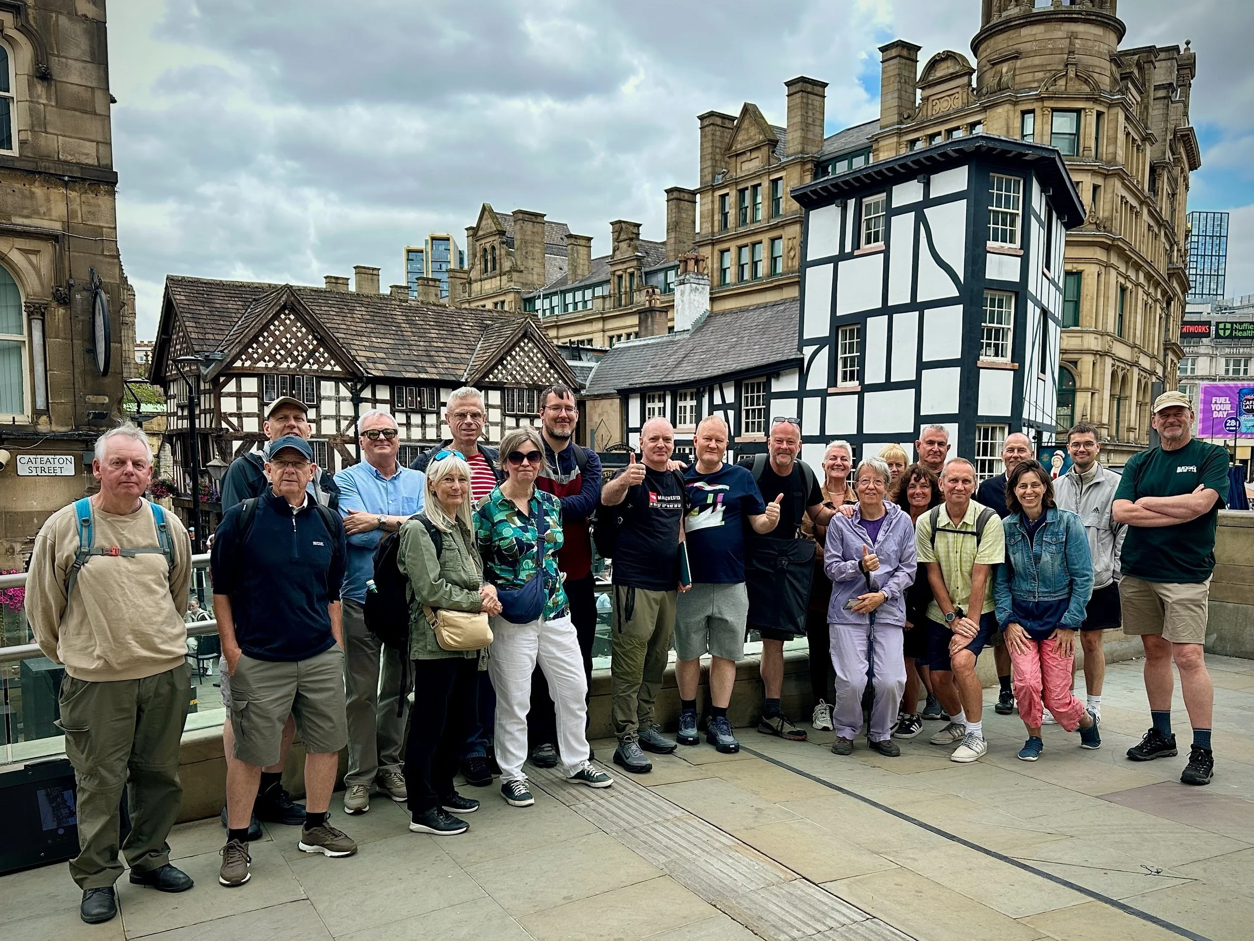 Yesterday&rsquo;s Medieval walking tour was a bit special&hellip;

We were fully sold out for this feature-length version of my usual tour, with Martin Zero and Roy joining me along the way.

At various points, they added their own knowledge, stories