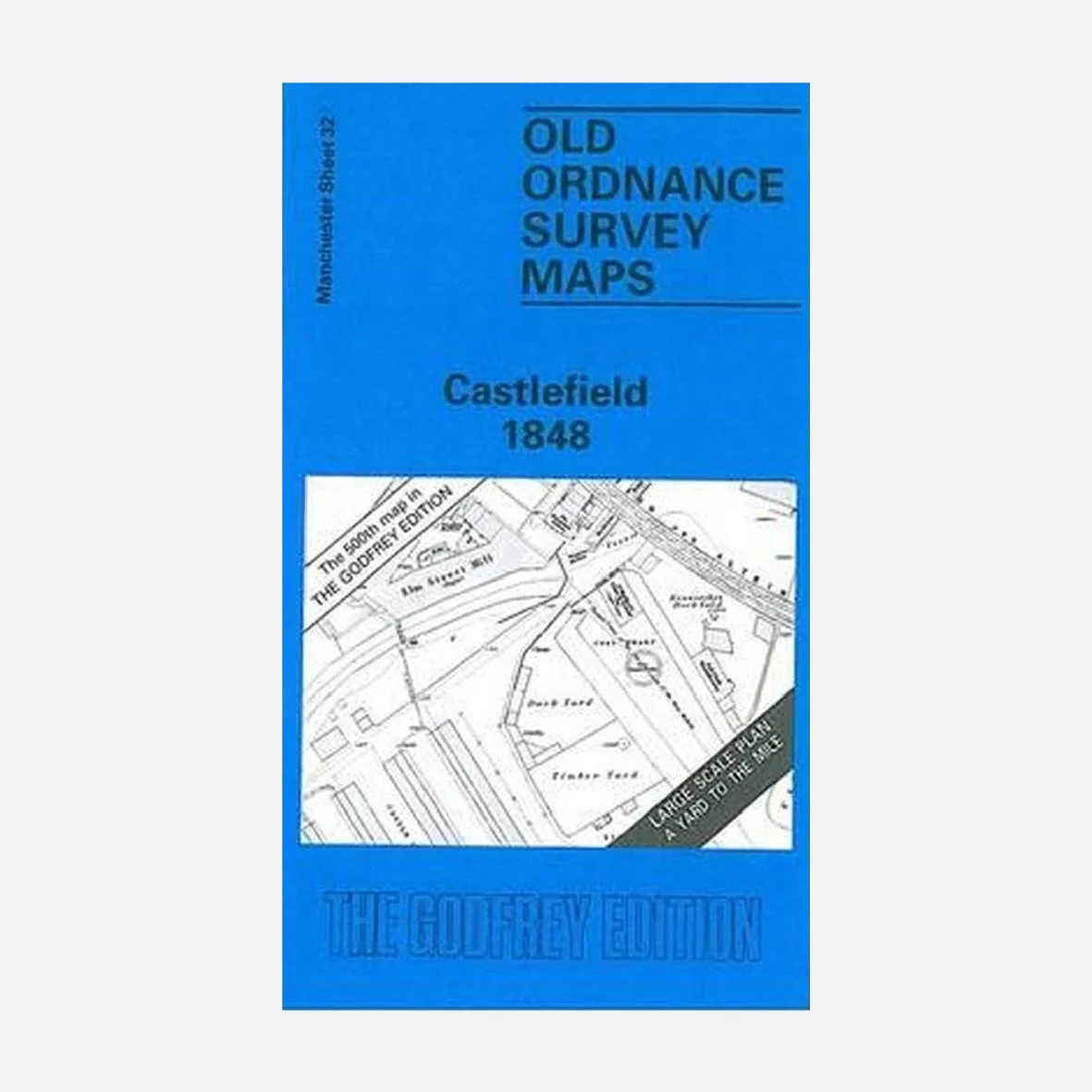 Historic Manchester Map - Castlefield, 1848 (Alan Godfrey Edition)