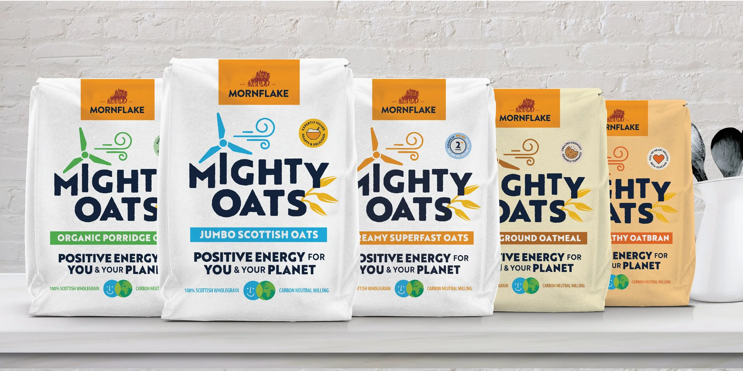 Mornflake Mighty Oats Rebrand